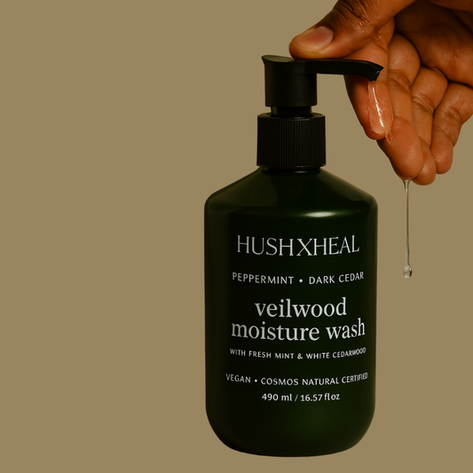 Veilwood Moisture Wash - Peppermint & Dark Cedar