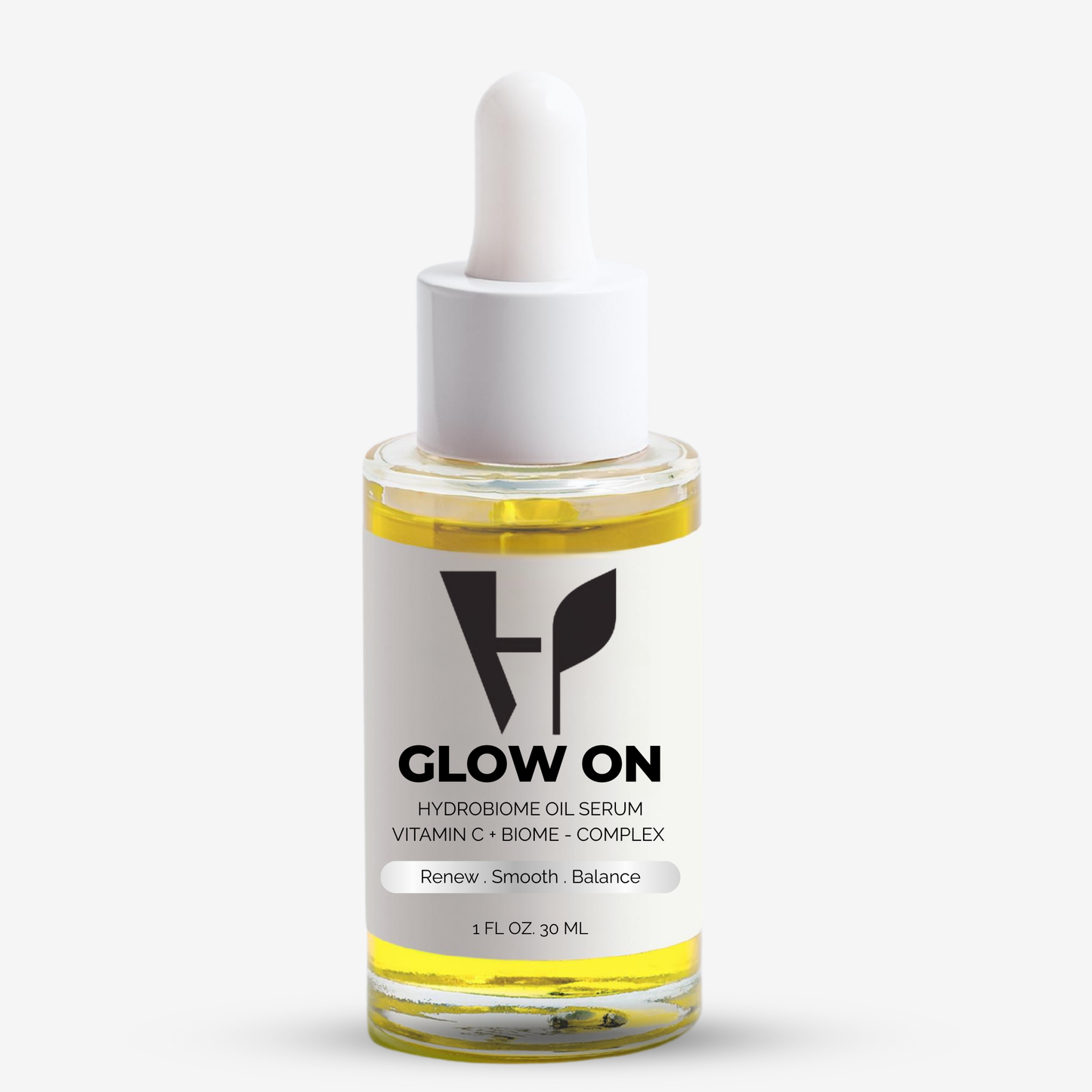 Glow On – HydraBiome Oil Serum with Vitamin C + Squalane