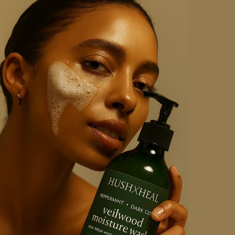 Veilwood Moisture Wash - Peppermint & Dark Cedar