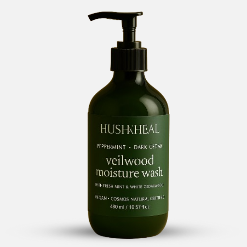Veilwood Moisture Wash - Peppermint & Dark Cedar